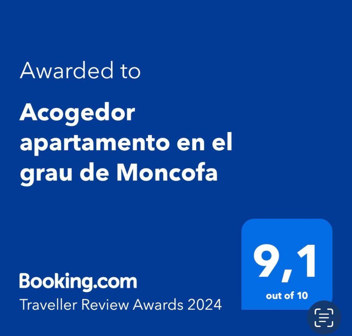 Acogedor Apartamento En El Grau De Moncofa Con Wifi Екстер'єр фото
